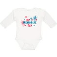 thumbnail image 3 of Inktastic My 1st Memorial Day Boys or Girls Long Sleeve Baby Bodysuit, 3 of 5
