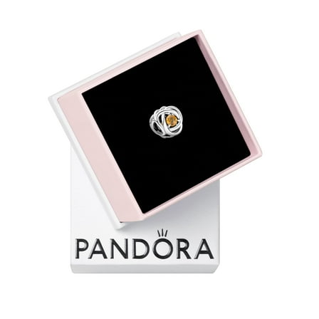 Pandora #790065C04 Honey Color Eternity Circle Charm - November