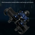 thumbnail image 2 of Yeacher Motorcycle Phone Mount, 360° Rotatable Adjustable Bike Phone Holder Motorcycle Rearview Mirror Phone Bracket, 2 of 8
