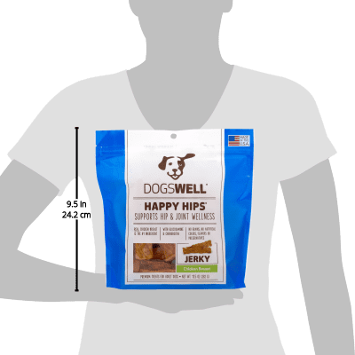 Dogswell happy hips top chicken breast jerky