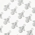 thumbnail image 3 of 20x Angel Charms Colgante antiguo en tonos bronce/plata Vintage Crafting Antique Bronce antiguo Yuyangstore Colgante de ángel de metal, 3 of 6