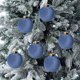 thumbnail image 4 of 12 bolas navideñas de terciopelo, adornos flocados para árbol de Navidad, bolas de plástico decorativas colgantes de 8 cm, elegante decoración para el hogar, adornos festivos para sala de, 4 of 9