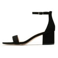 thumbnail image 2 of Zhabtuc Women's Low Chunky Heel Sandal Ankle Strap Open Toe Block heels Party Dress Shoes for Lady Black Size 7, 2 of 6
