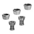 thumbnail image 2 of Bgsha 2PCS 6/6.35/8/9.5/10mm Collet Chuck Adapter Engraving Trimming Machine Router, 2 of 6