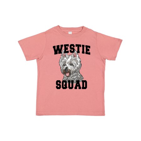 

Inktastic Dog Westie Squad Gift Toddler Boy or Toddler Girl T-Shirt