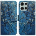 thumbnail image 1 of Leather Wallet Case for Moto G75 5G - Patterned Phone Cover with Protective Design, 1 of 5