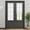 White-Light Filtering, variant on LazBlinds Cordless Cellular Shades for French Doors, No Drill French Door Blinds for Privacy, Light Filtering Honeycomb Shades for Front Door Patio Sliding Glass Door, 1 Pack, 12" W x 70" H, White