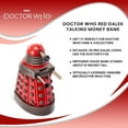 thumbnail image 7 of Doctor Who Red Dalek Talking Money Bank, 7 of 7