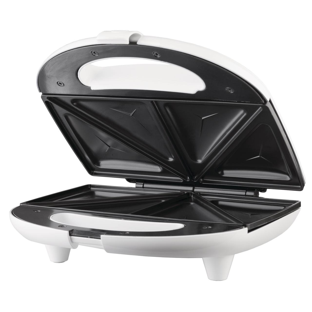 Brentwood Appliances TS-240W Nonstick Compact Dual Sandwich Maker (White) - image 2 of 3