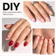 thumbnail image 7 of MelodySusie Extra Short Almond Nail Tips, 300Pcs Clear Acrylic, Half Matte Full Cover Press on Nails for DIY Extension & Salon Use, 15 Sizes Pre-Shaped for Long-Lasting Manicure, 7 of 7