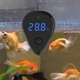 thumbnail image 1 of Termómetro para , mini termómetro para pecera, recargable por USB, medición de temperatura, LED digital para peces y tortugas., 1 of 8