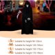 thumbnail image 4 of Gafas Ojos Brillantes Traje Cosplay Fantasma Aterrador para Adultos Wdftyju Rojo, 4 of 9