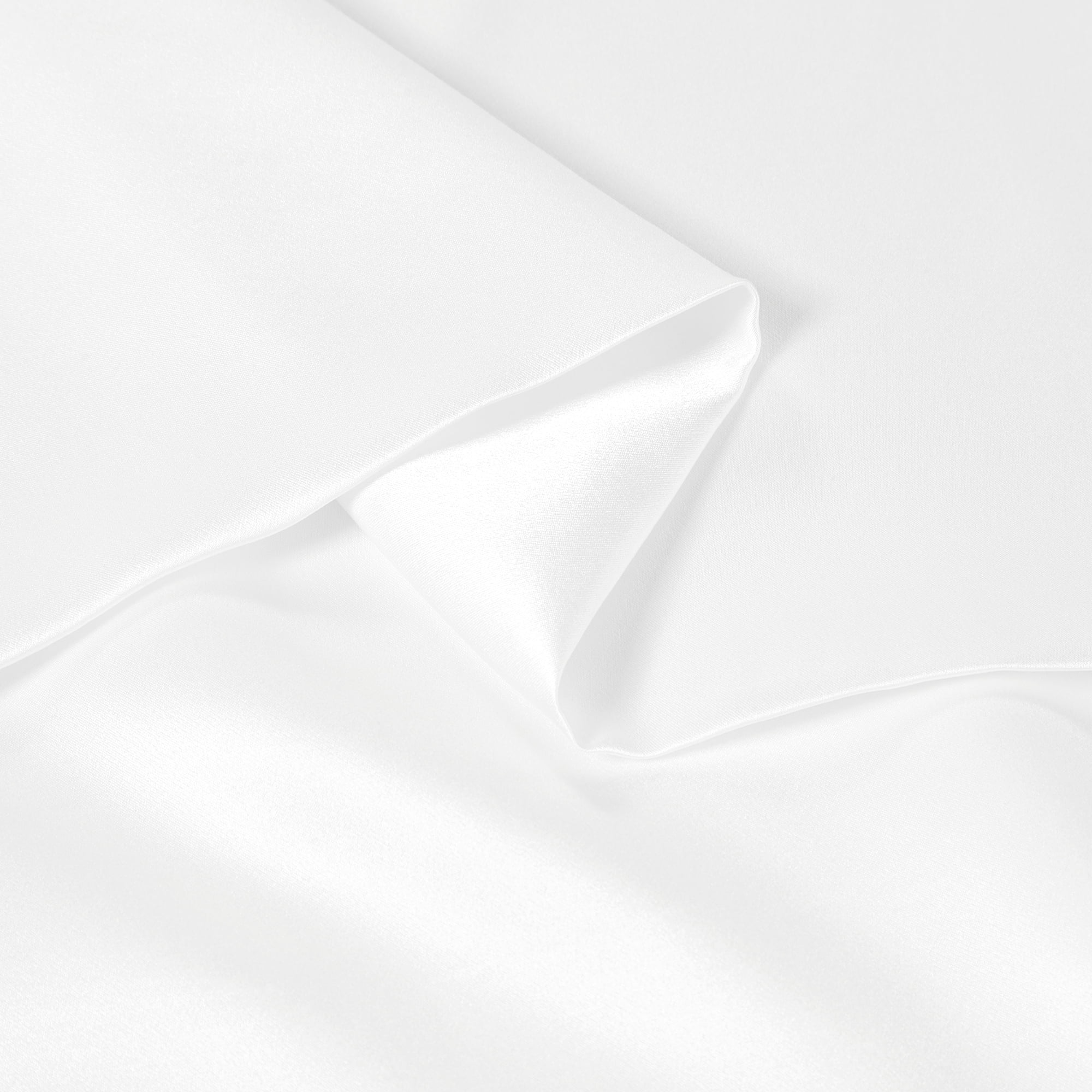Unique Bargains 2 Pieces 100% Mulberry Silk Fabric Pillowcase Pearl White Travel Size