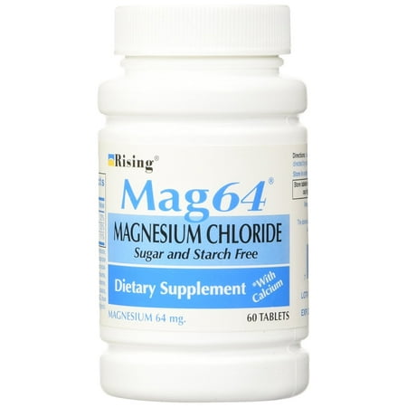 Mag 64 Dietary Supplement Tablets, 180 Count, Mag 64 535 mg 60ct (pack of 3) By Marble (Best Cal Mag Supplement)