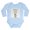 Sky Blue, variant on CafePress - Daddy's Little Caddy Infant Creeper Long Sleeve In - Long Sleeve Cotton Baby Bodysuit