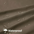 thumbnail image 3 of Rideaux Intérieurs Extérieurs pour Patio \ Panneau de Rideau à Oeillets Bloquant le Soleil pour Intimité, Rideaux Résistants aux Intempéries pour Gazebo, Véranda avant, Pergola, Kaki G x H Panneau, 3 of 8