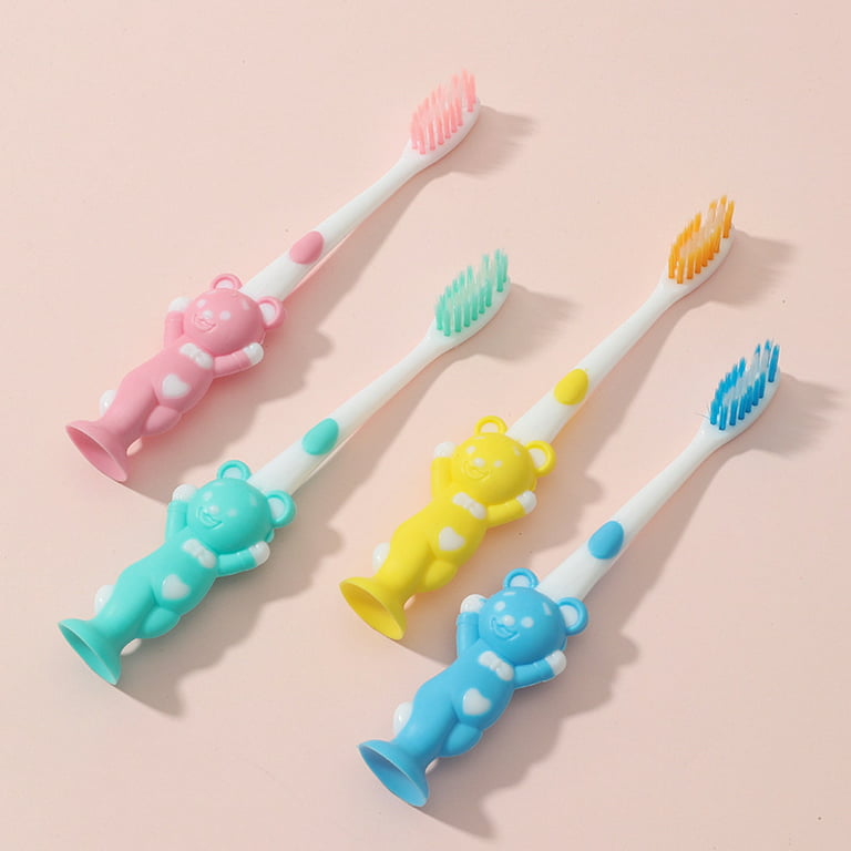 CKCL 4pcs/set Japanese Style Children's Toothbrush Bristles with
