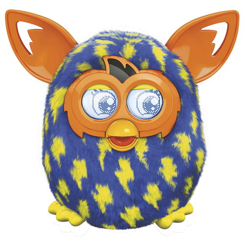 Furby Blue Body Yellow Ears And Feet Preowned 