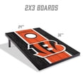 thumbnail image 5 of Cincinnati Bengals 2x3 MDF Cornhole Game Set, 5 of 5
