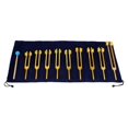 thumbnail image 1 of Aluminum Alloy Tuning Forks Set with Hammers for Healing, Sound Therapy, , Yoga,Gold, 1 of 6