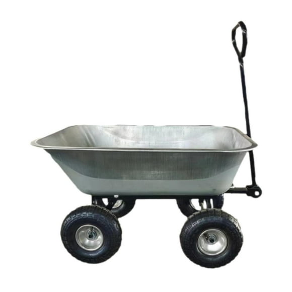 Ximing Garden Cart Wheelbarrow Landscaping Construction Camping Outdoor Heavy Duty Gardening Beach Garden Wagon Wheel Barrow Trolley