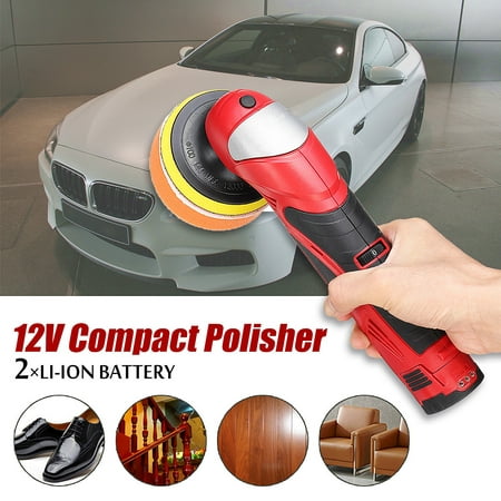 12V 0~3000 RPM Adjustable Speed Car Polisher Waxing Polishing Machine (80mm