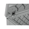 thumbnail image 4 of Rubbermaid Outdoor Easy Install Deck Box, Extra Large, Weather Resistant, Gray for Lawn, Garden, Pool, Tool Storage, Home Organization, 4 of 5