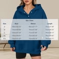 thumbnail image 2 of DISKEBUISS Women's Henley Button Pullover Hoodie Raglan Long Sleeve Fleece Sweatshirt with Pockets Casual Fall Winter Tops, 2 of 6