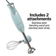 thumbnail image 5 of Hamilton Beach Immersion Blender, 260 W 2-Speed Hand Blender for Kitchen with Stainless Steel Blending Wand and Whisk, Ice Blue, 5 of 8