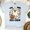 Ash, variant on Boo Crew Shirt | Cute Ghost Graphic Tee with Pumpkin | Unisex Casual T-Shirt, Azalea, Size L
