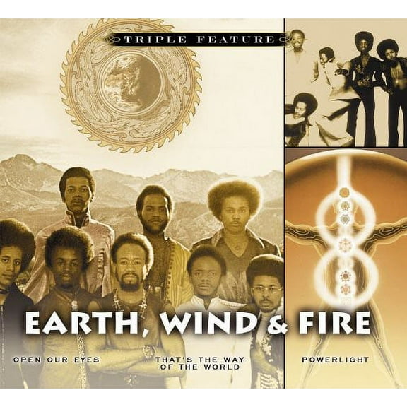 Earth Wind & Fire - Triple Feature (Softpack) - CD