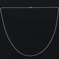 thumbnail image 3 of 5X Cadena de Mujer de Joyeria, "O" Collar de Acero Inoxidable, Plata - 2 mm de - 65 cm de Longitud, 3 of 5