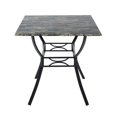 thumbnail image 4 of Boraam 77013 Bastian Table à Manger&44; Gris & Noir, 4 of 5
