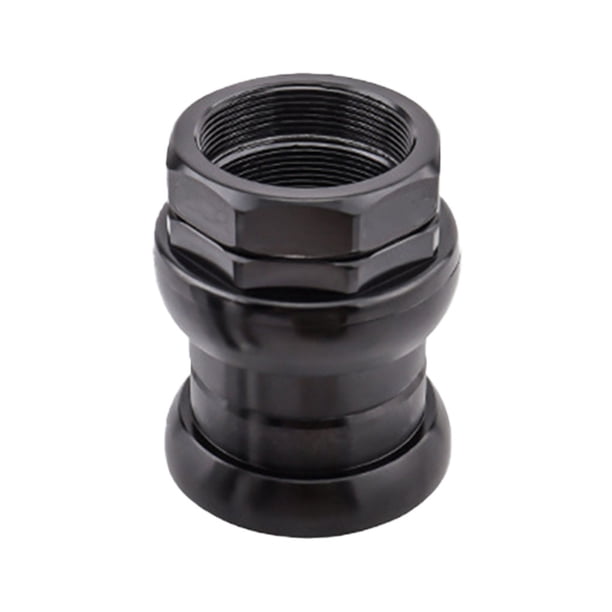 Toystoory Auriculares para bicicletas de montaña, auriculares de horquilla de aleación de aluminio, accesorio de mantenimiento profesional para Ciclismo Negro
