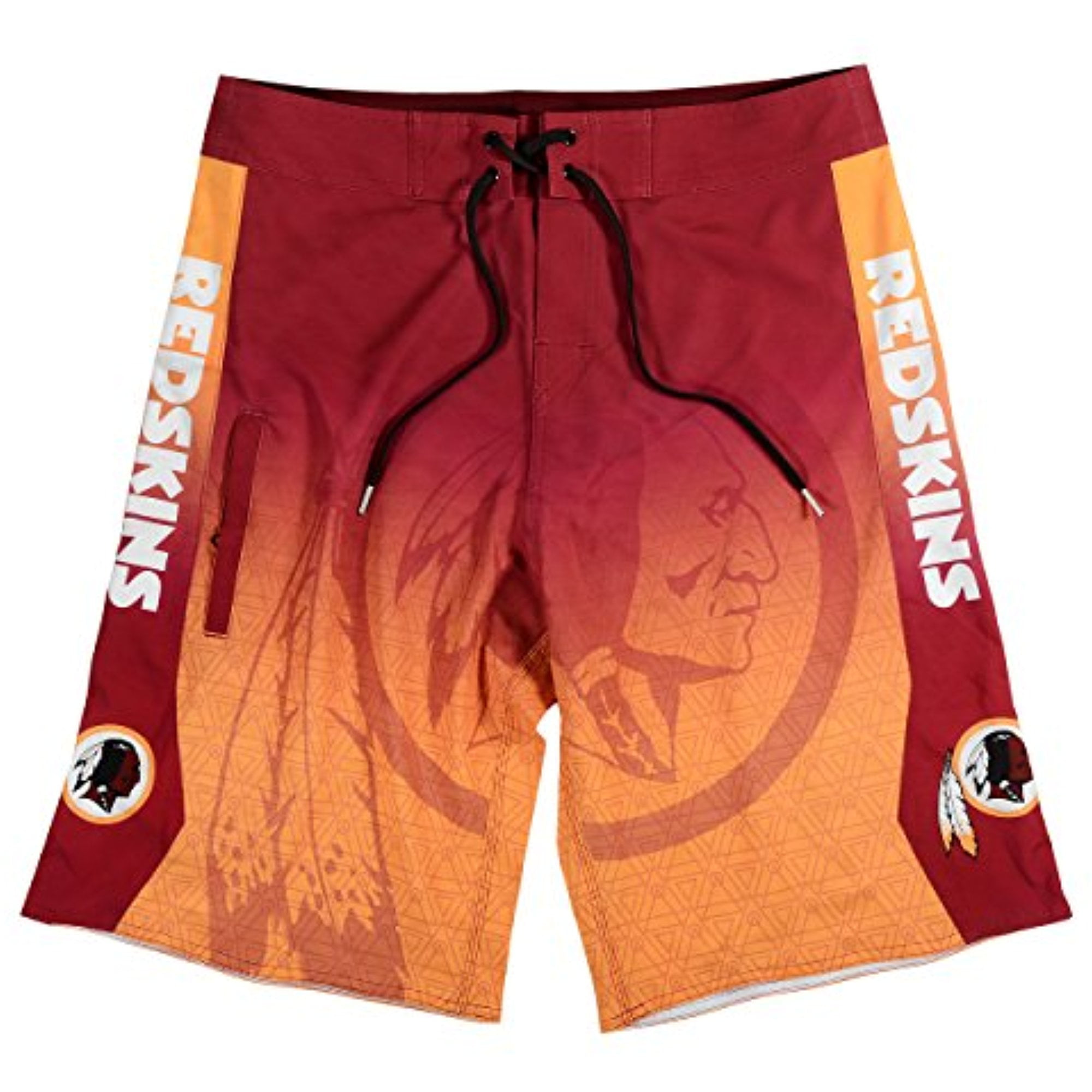 Washington Redskins Gradient Board Short Medium 32 by Team Beans, LLC
