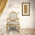 thumbnail image 3 of h.artworks 10x18 Gold Ornate Wood Framed with Double Matting Museum Art Print Titled - Wine Words I, 3 of 4