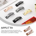 thumbnail image 4 of Sonducket Adornos para el cabello Accesorios para el cabello resistentes Premium Clip lateral Regalo significativo Clip de cierre a presión para bebés Ropa, zapatos y accesorios Miscelánea Café Sonducket AP009515-06, 4 of 6