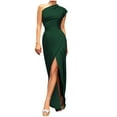 thumbnail image 1 of EQWLJWE Robes d'Été pour Femmes 2023 Mode Femmes Élégance Décontractée Été Solide une Épaule Sans Manches Longue Robe Maxi Robes pour Femmes 2023, 1 of 6