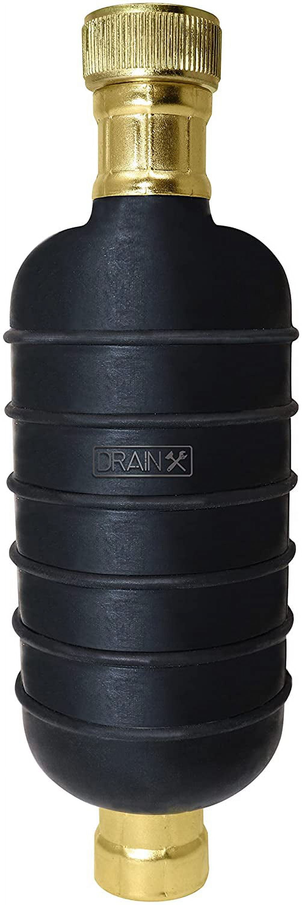 DrainX Hydro Pressure Drain Cleaning Bladder Pro - Fits 4 to 6