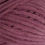 Mainstays Cozy Chenille Yarn, 220 yd, Mauve Pearl, 100% Polyester, Super Bulky