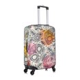thumbnail image 3 of Kll Skull And Flowers Luggage Cover Suitcase Cover Suitcase Protector-Large, 3 of 8