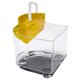 thumbnail image 1 of de de acuario portátil, bomba de aire silenciosa, accesorios para acuario, acuaponia amarillo Gloria Tanque de acuario de escritorio, 1 of 8