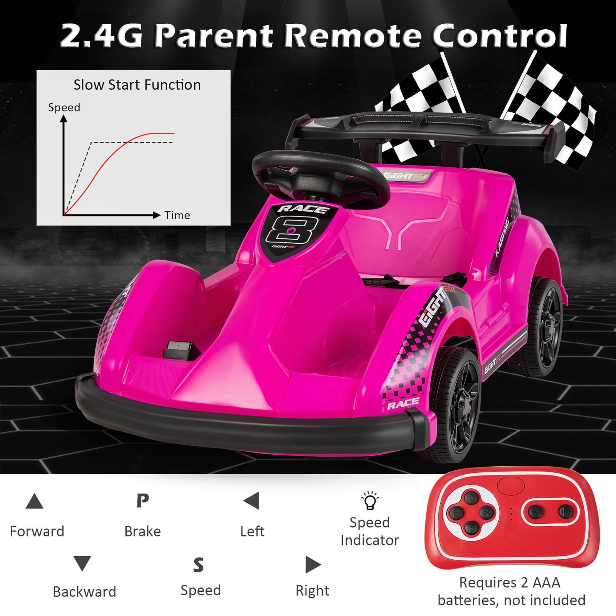 ブラックバード　Go Kart ラジコン gokart-h-racer-hoverboard-