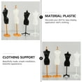 thumbnail image 2 of EeaseMX 4 piezas de vestir de muñecas Mannequin Model Model Stand Clothing Stand de visualización, 2 of 8