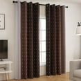 thumbnail image 4 of Blackout Gradient Curtains Set of 2 | 84x52 Inch Heat Insulating Light Blocking Panels | Elegant Modern Style | Sun Protection for Bedroom Balcony Living Room | Nylon Spandex Drapes, 4 of 6