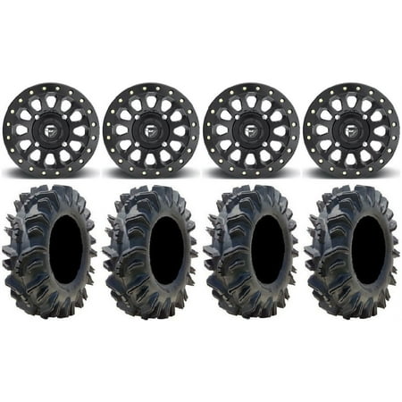 Fuel Vector Beadlock 15  Wheels 34  Terminator Tires Can-Am Maverick X3 / Honda Pioneer 1000 / Talon