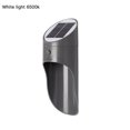 thumbnail image 1 of Aplique de pared LED Luz de energía solar Lámpara automática de inducción impermeable al aire libre, gris, luz blanca 6500K Jumpingount HA001300-01B, 1 of 6