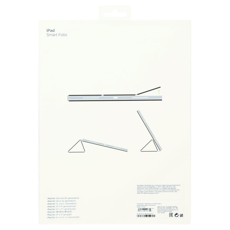 Smart Folio for iPad Air (5th generation) - Dark Cherry - Walmart.com