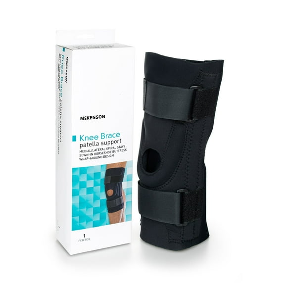 McKesson Knee Brace - Wraparound, Patella Support - Sleeve Style, Medium, 1 Ct