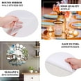 thumbnail image 4 of Efavormart 12 Pack | 10" Round Mirror Wall Stickers, Acrylic Removable Wall Decals For Home Decor, 4 of 11
